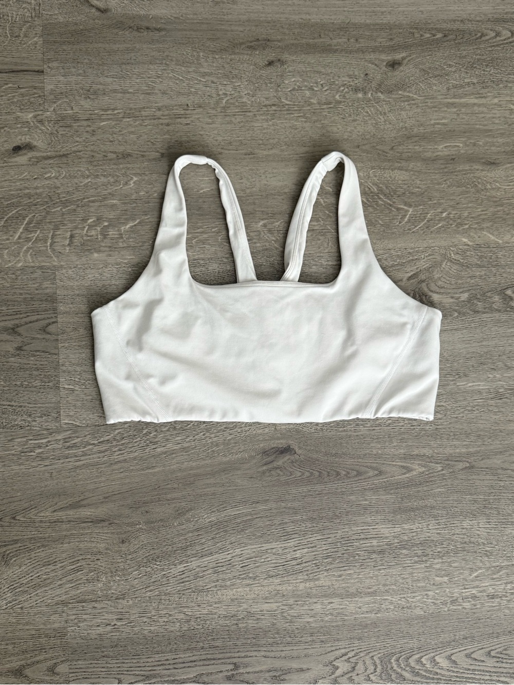 CRZ YOGA Butterlift Double-Lined Square Neck Sports Bras for Women